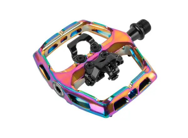 X-pedo Ambix jednostronne zatrzaskowe pedały oil slick