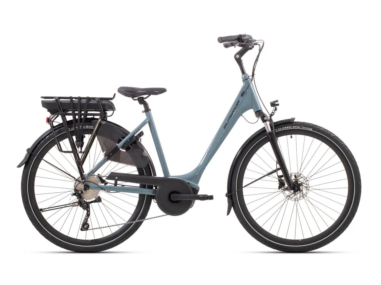Superior SBT 300 L miejski rower elektryczny Gloss Dark Grey