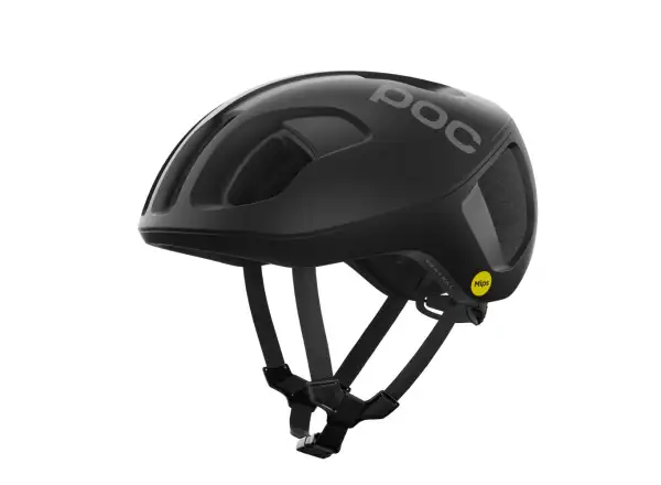 POC Ventral MIPS kask Uranium Black Matt