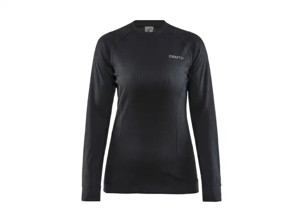 Craft Core Dry Baselayer damski zestaw koszulka z długim rękawem + spodnie czarna