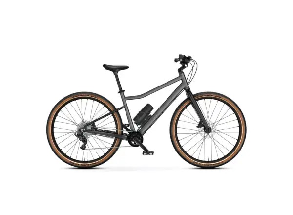 Woom Explore e 6 dziecięcy rower elektryczny Graphite Grey