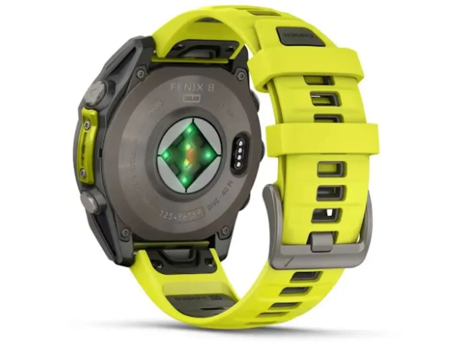 Garmin fenix 8 - 47 mm Solar Sapphire inteligentny zegarek Titanium Yellow/Graphite