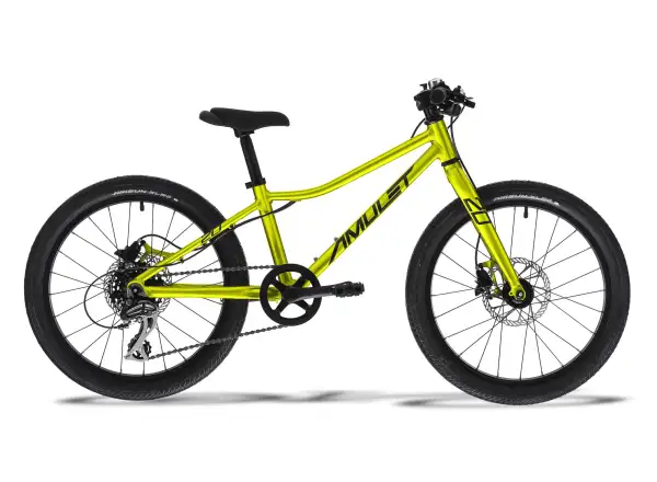 AMULET 20 Youngster disc rower dziecięcy yellow pearl/black