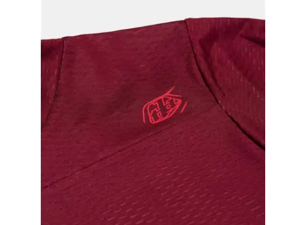 Troy Lee Designs Skyline Air Mono męska koszulka z krótkim rękawem Oxblood