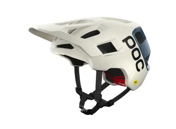 POC Kortal Race MIPS kask Selentine Off-White/Calcite Blue Matt