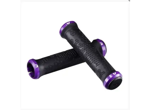 Liv Supera podwójne gripy Lock-on Black/Purple