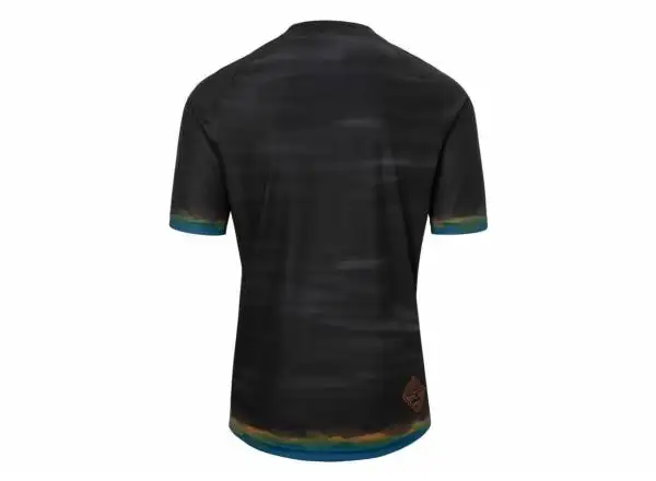 Giro Roust męska koszulka z krótkim rękawem Black Hot Lap