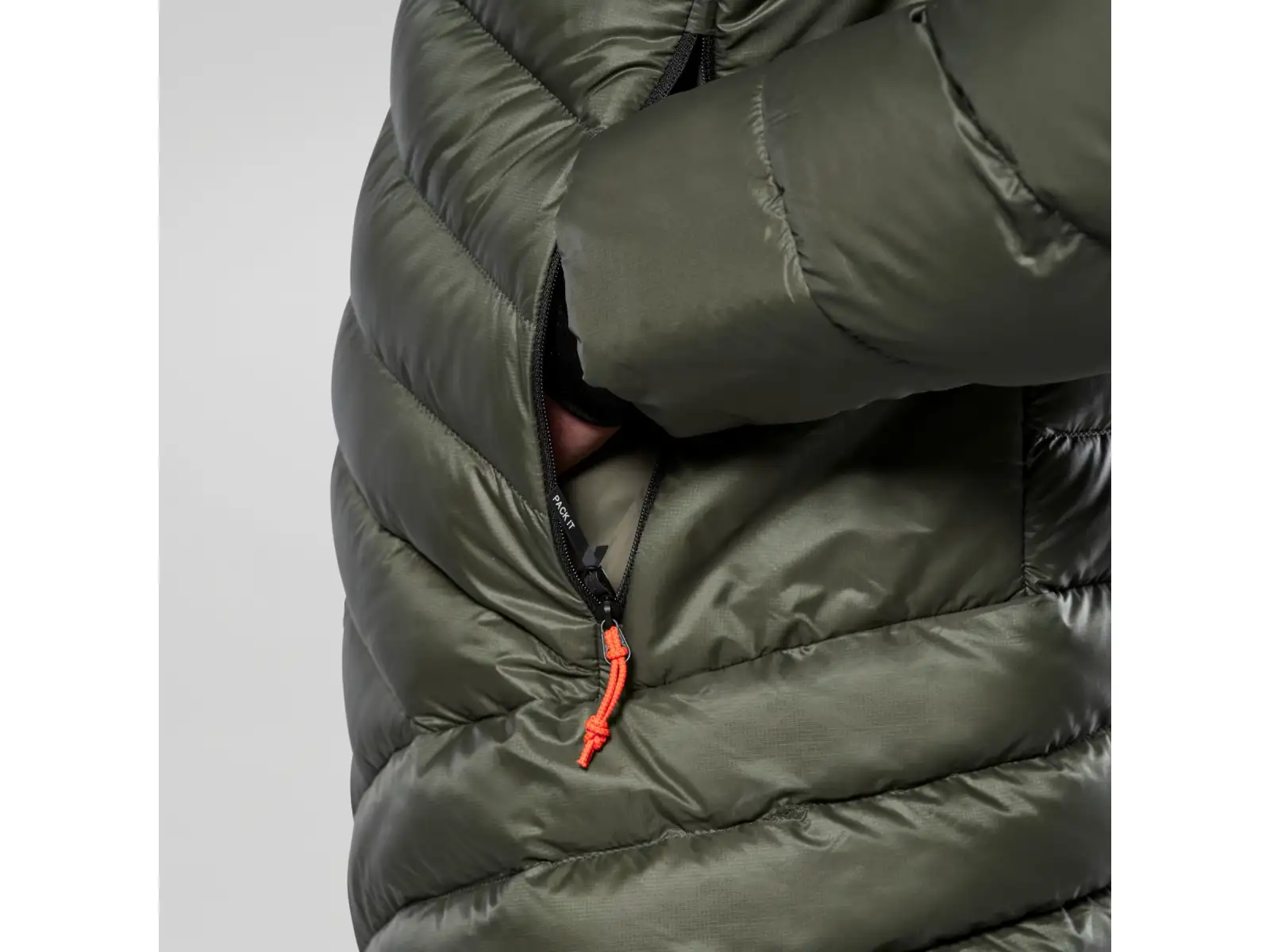 Salewa Ortles Med 3 RDS DWN męska kurtka Faded Green