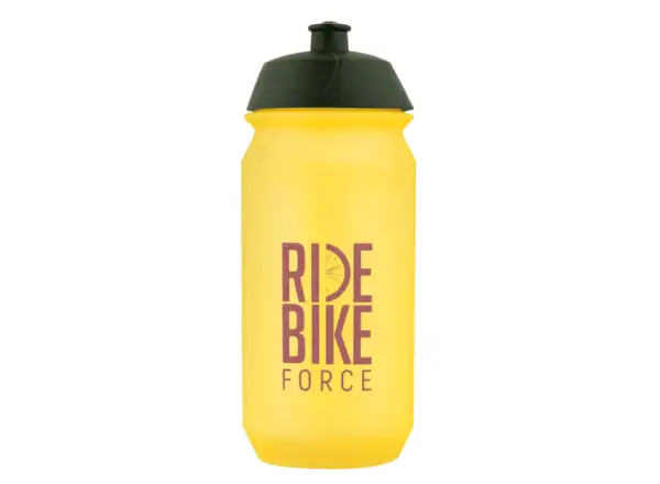 Force Ride Bike bidon rowerowy 500 ml żółty/brązowy