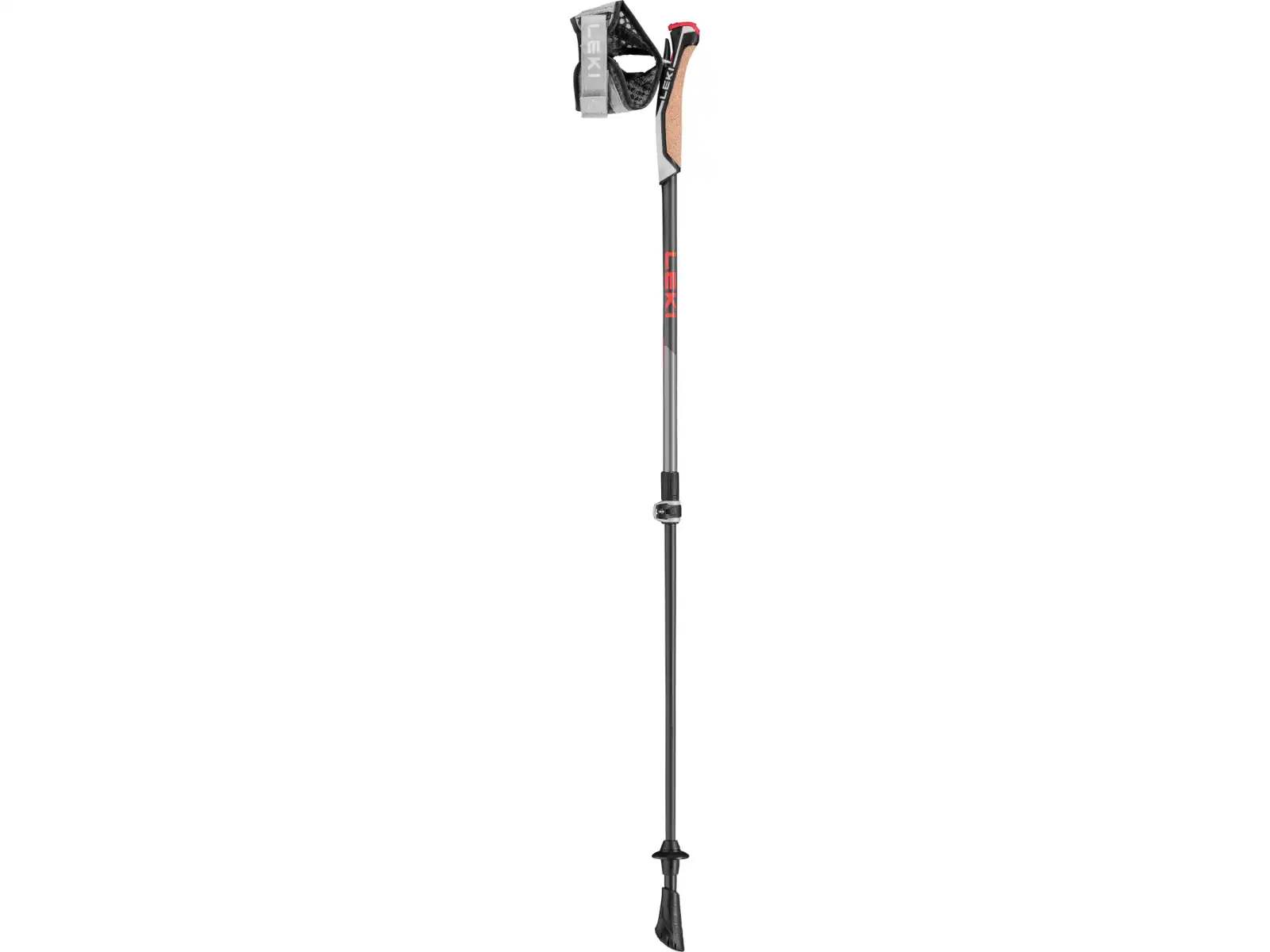Leki Instructor Lite kije trekkingowe Dark anthracite/Gray/Red rozm.100-125 cm