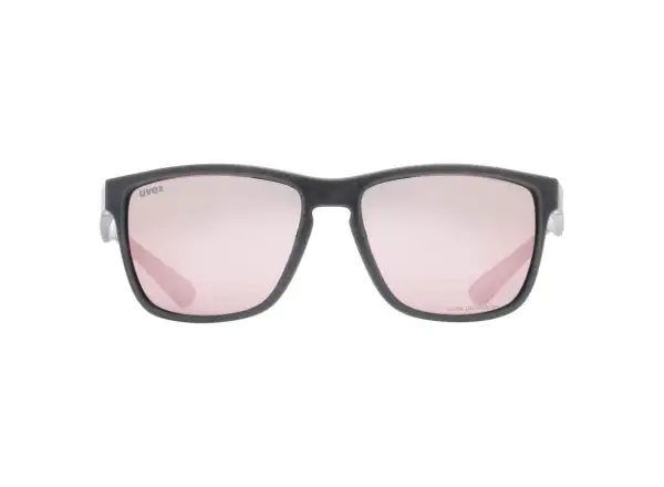 Uvex LGL Ocean 2 P okulary Black Mat / Mirror Rose (CAT. 3)