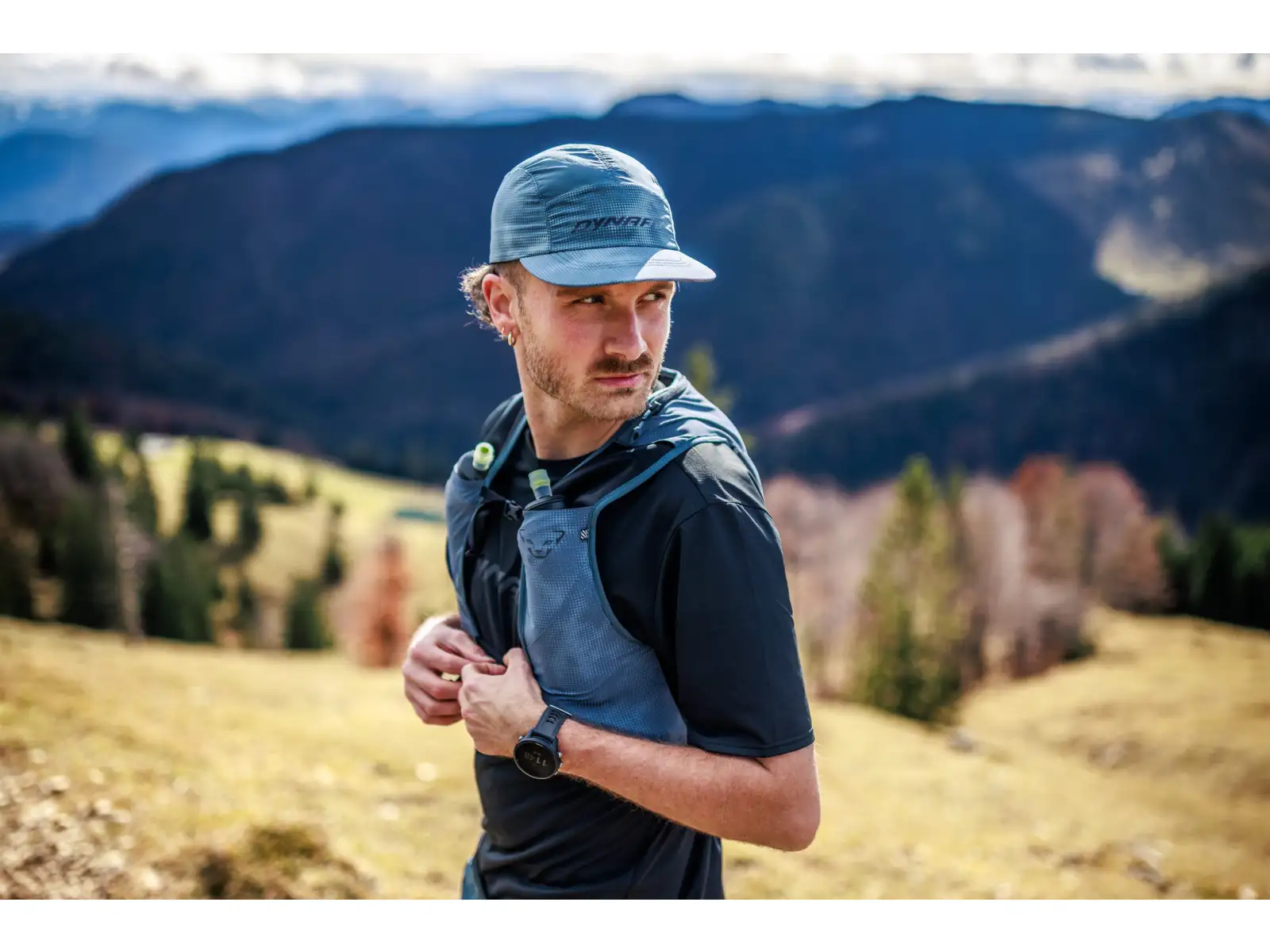 Dynafit Trail 6 Reflective kamizelka biegowa Cinder/Smoke Blue