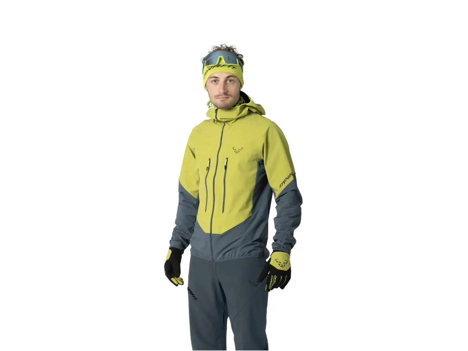 Dynafit Blacklight Softshell męska kurtka Golden Lime