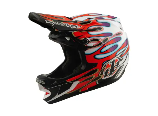 Troy Lee Desing D4 Composite Mips kask White/Red