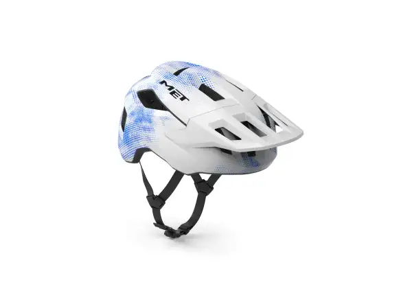 MET Shelter Youth dziecięcy kask White Blue