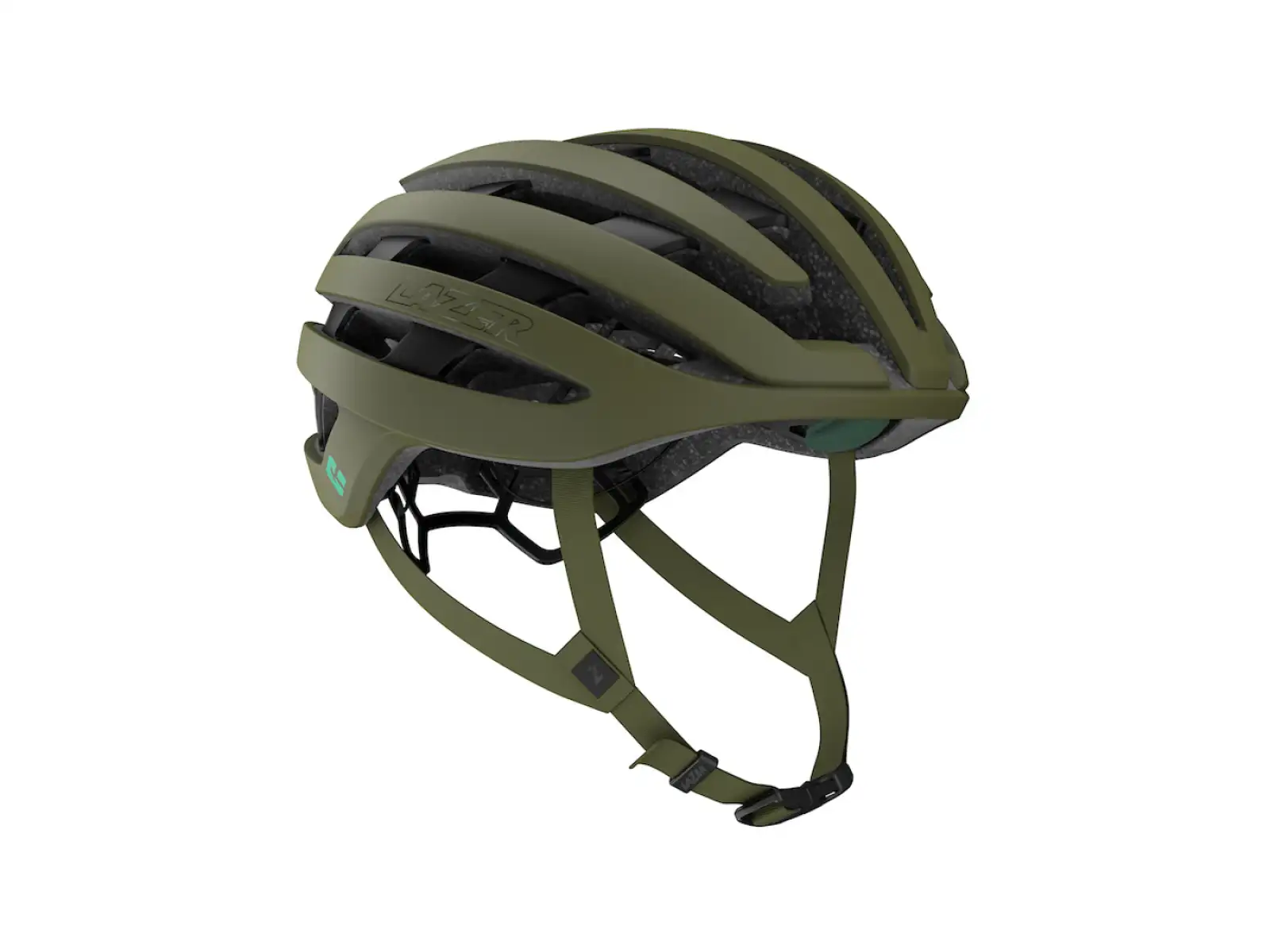 Lazer Z1 KinetiCore kask matowa leśna zielona