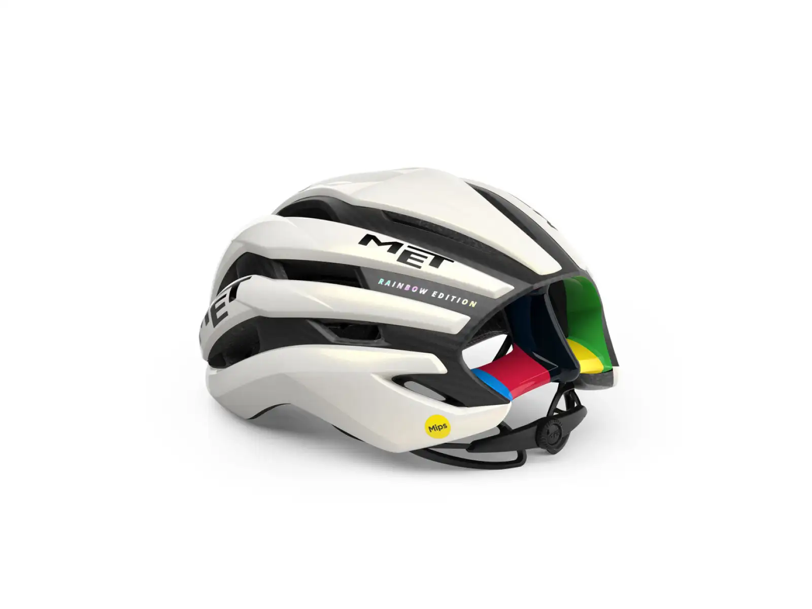 MET Trenta 3K Carbon MIPS kask Rainbow Limited Edition