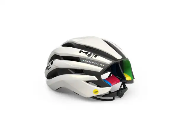 MET Trenta 3K Carbon MIPS kask Rainbow Limited Edition