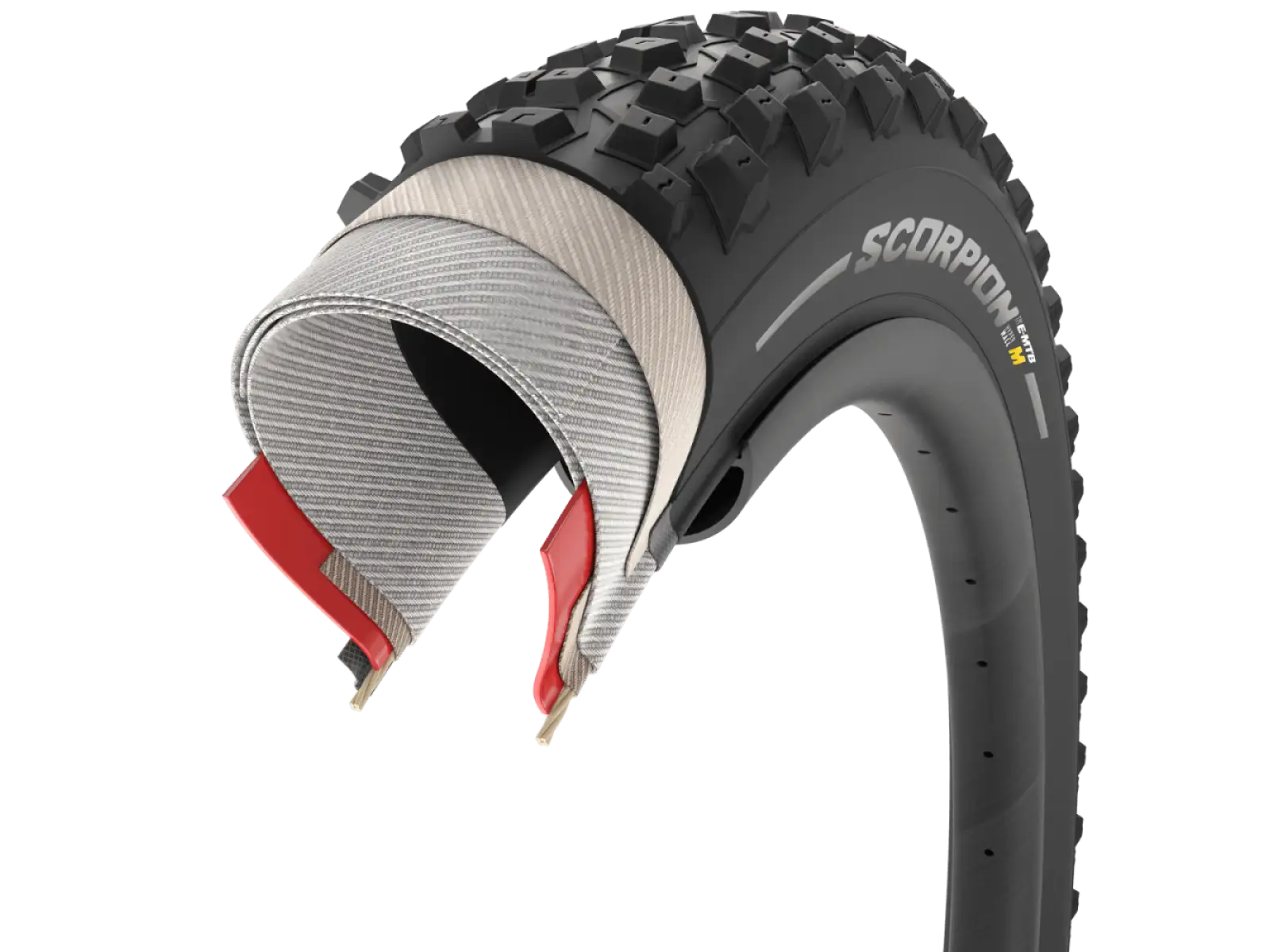 Pirelli Scorpion E-MTB M HyperWALL TLR 27,5 x 2,60" opona kevlar czarna