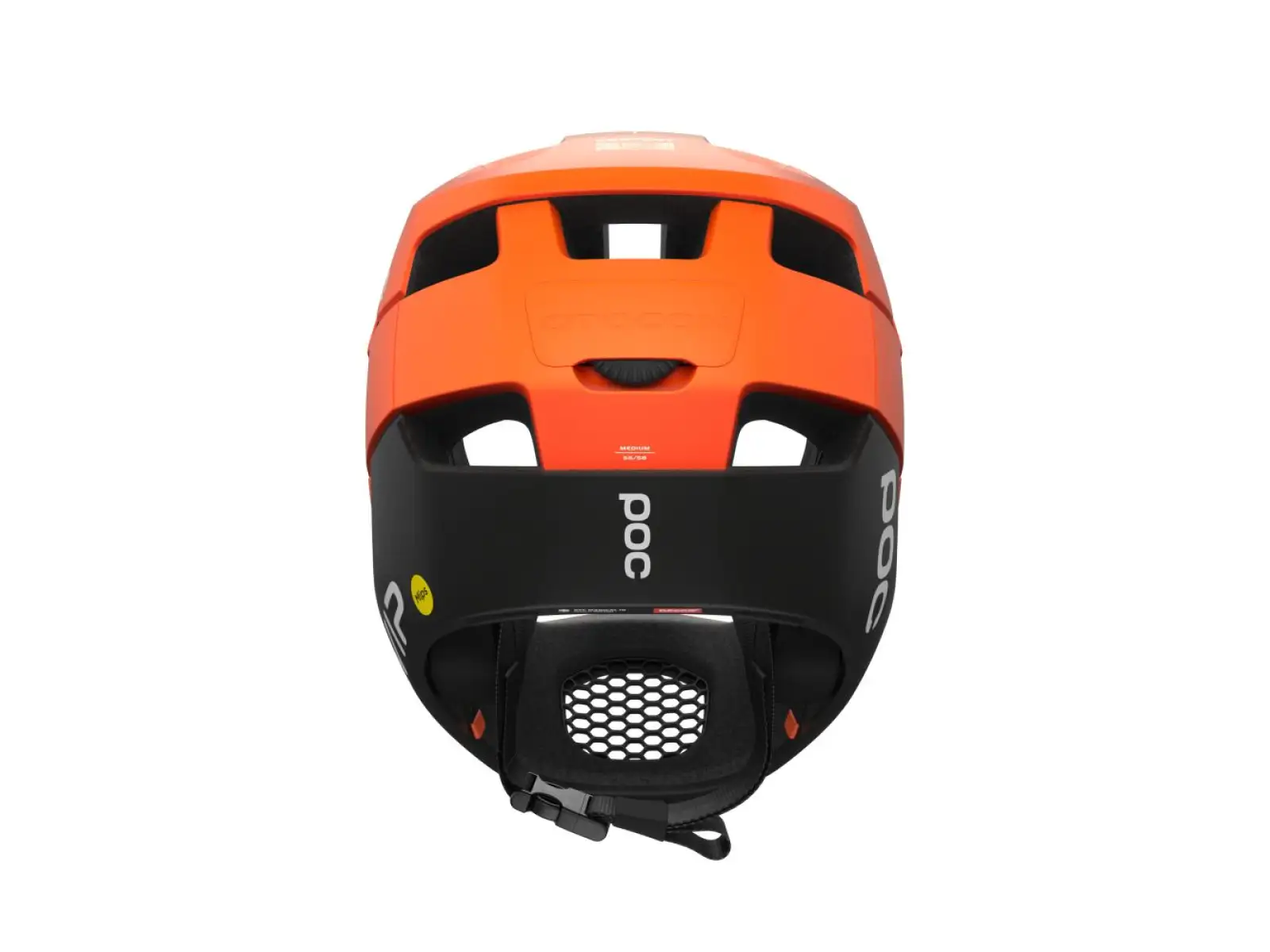 POC Otocon Race MIPS kask Fluorescent Orange AVIP/Uranium Black Matt