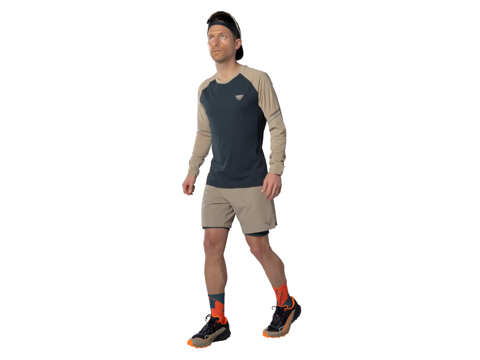 Dynafit Alpine Pro męska koszulka z długim rękawem Blueberry/Rock Khaki