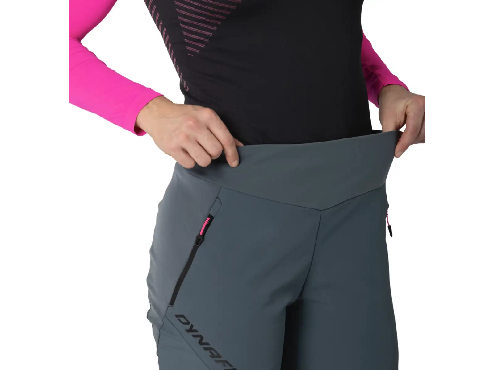 Dynafit Blacklight Hybrid damskie spodnie Black Out