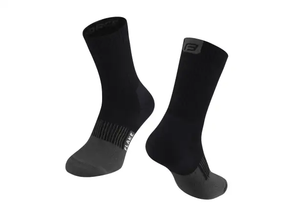 Force Flake zimowe skarpetki czarna/szara