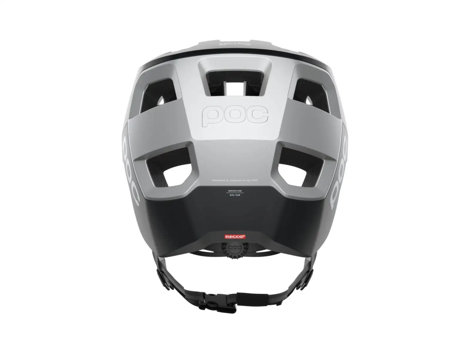 POC Kortal kask Uranium Black/Argentite Silver Matt