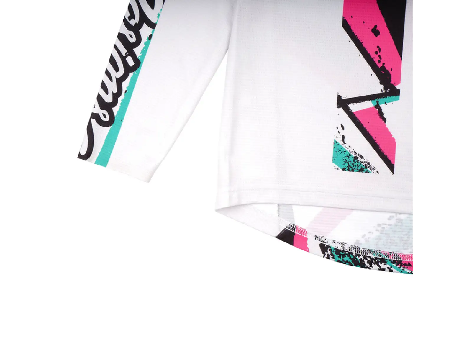 Troy Lee Designs Sprint Full Pull dziecięca koszulka z długim rękawem Chalk