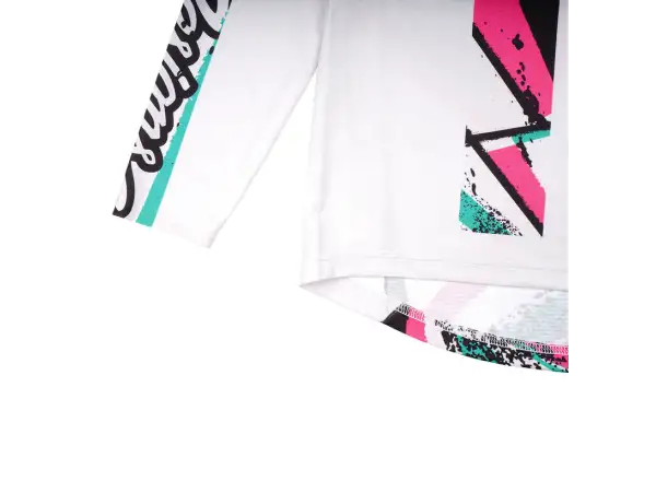 Troy Lee Designs Sprint Full Pull dziecięca koszulka z długim rękawem Chalk