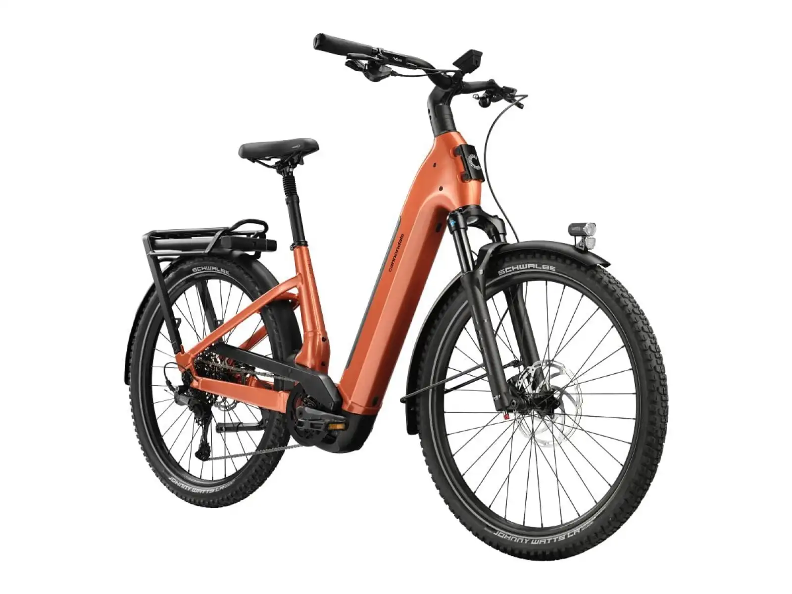 Cannondale Tesoro X 1 LSTH Orange Slice niskowejsciowy rower elektryczny trekkingowy