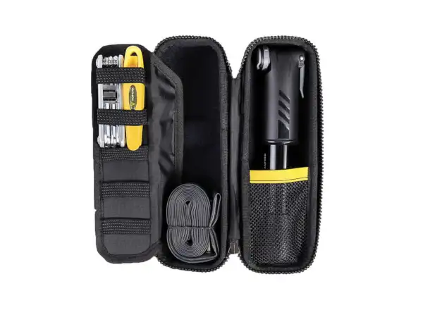 Topeak Cagepack XL torba do ramy 0,9 l czarna/szara