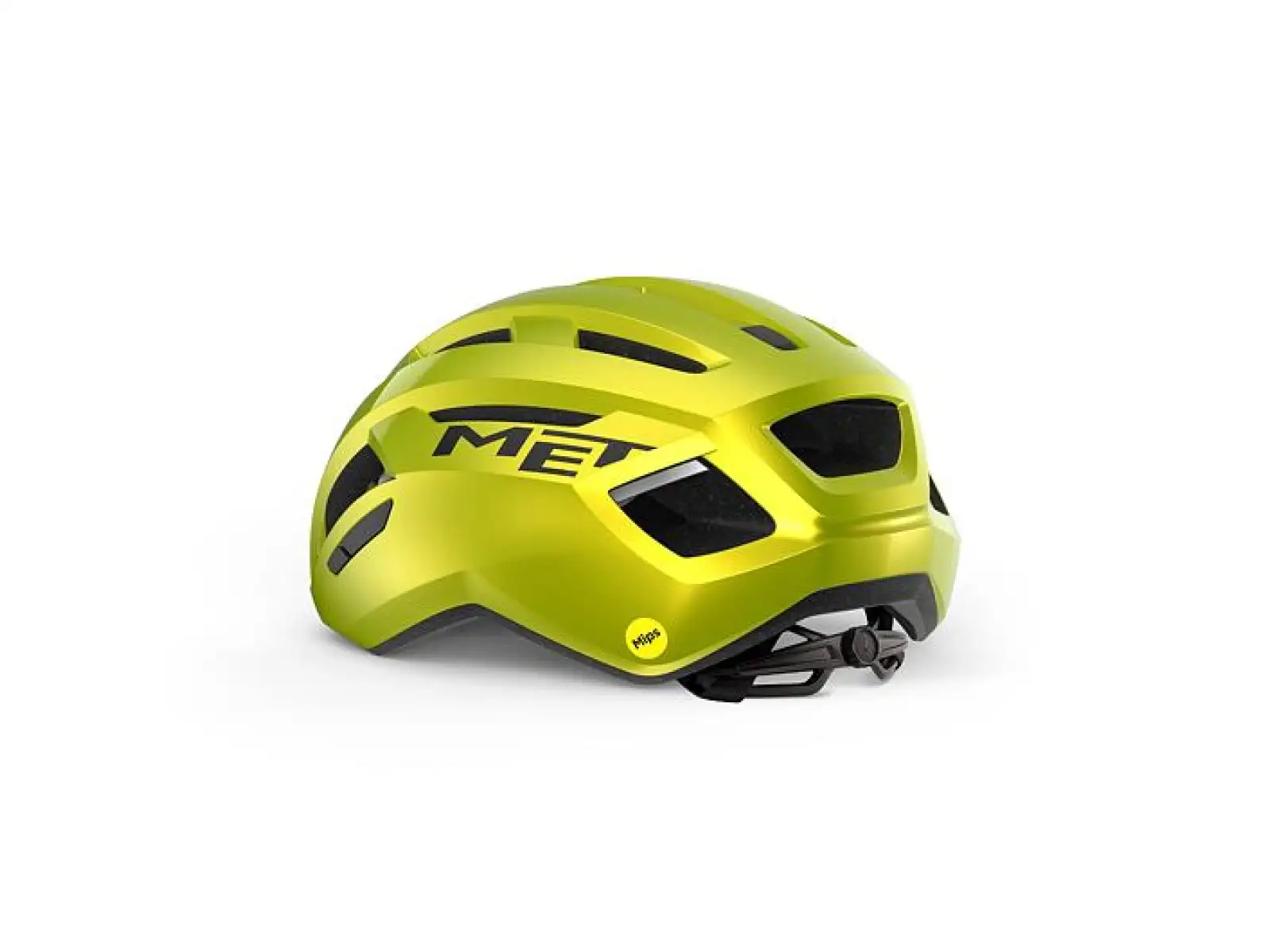 MET Vinci MIPS kask Lime Yellow Metallic/Glossy