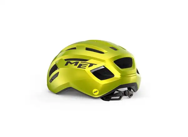 MET Vinci MIPS kask Lime Yellow Metallic/Glossy