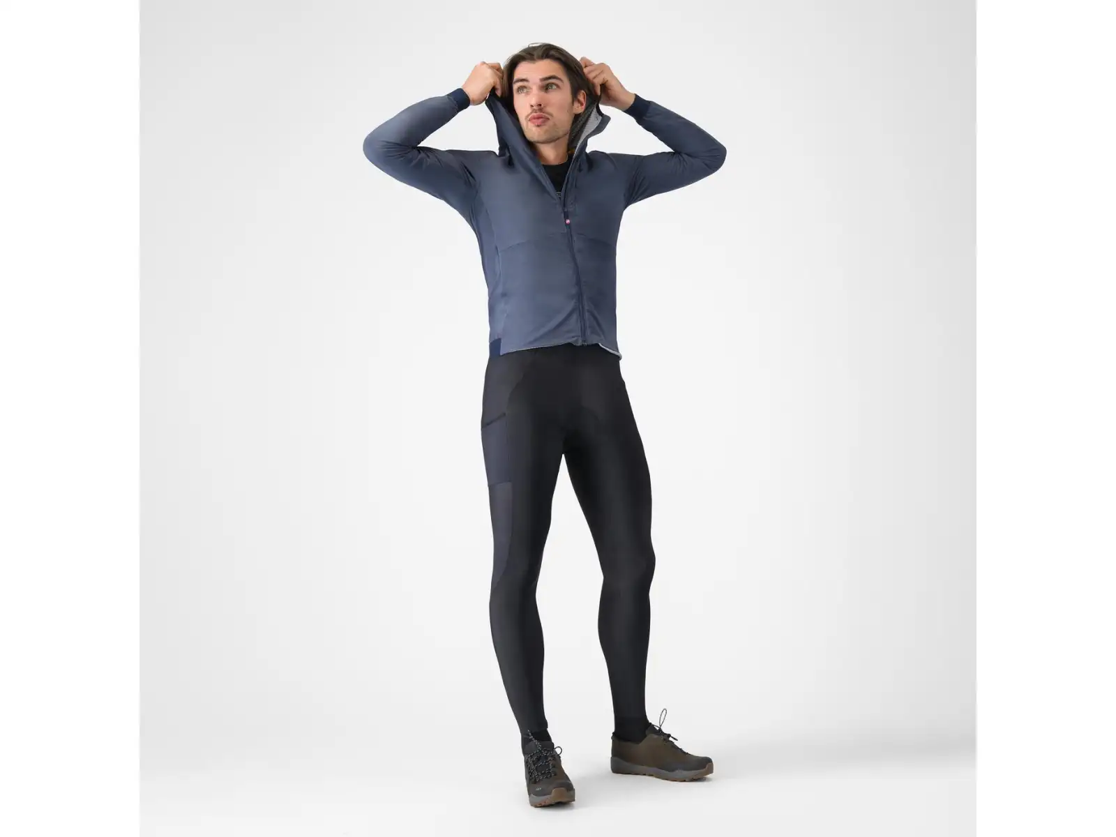 Castelli Fly Unltd Jacket męska kurtka Dark Steel Blue