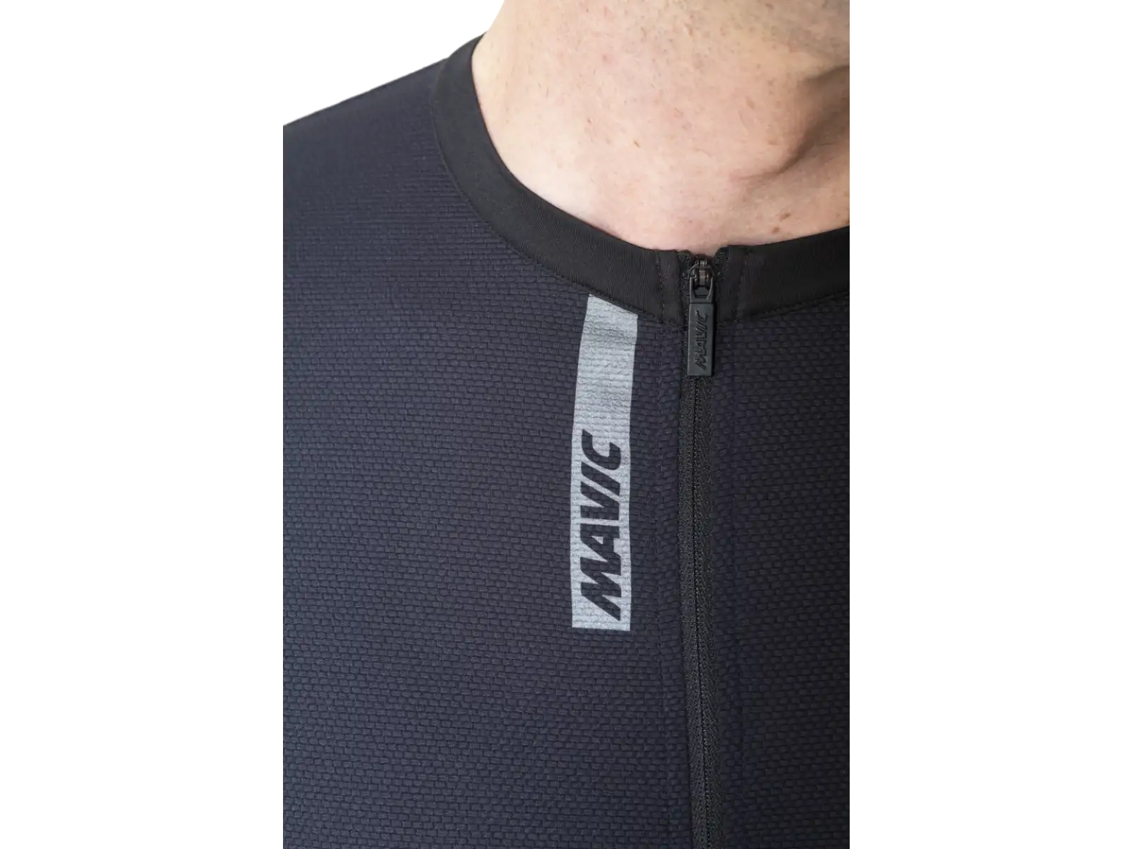 Mavic Essential męska koszulka z krótkim rękawem Black/White