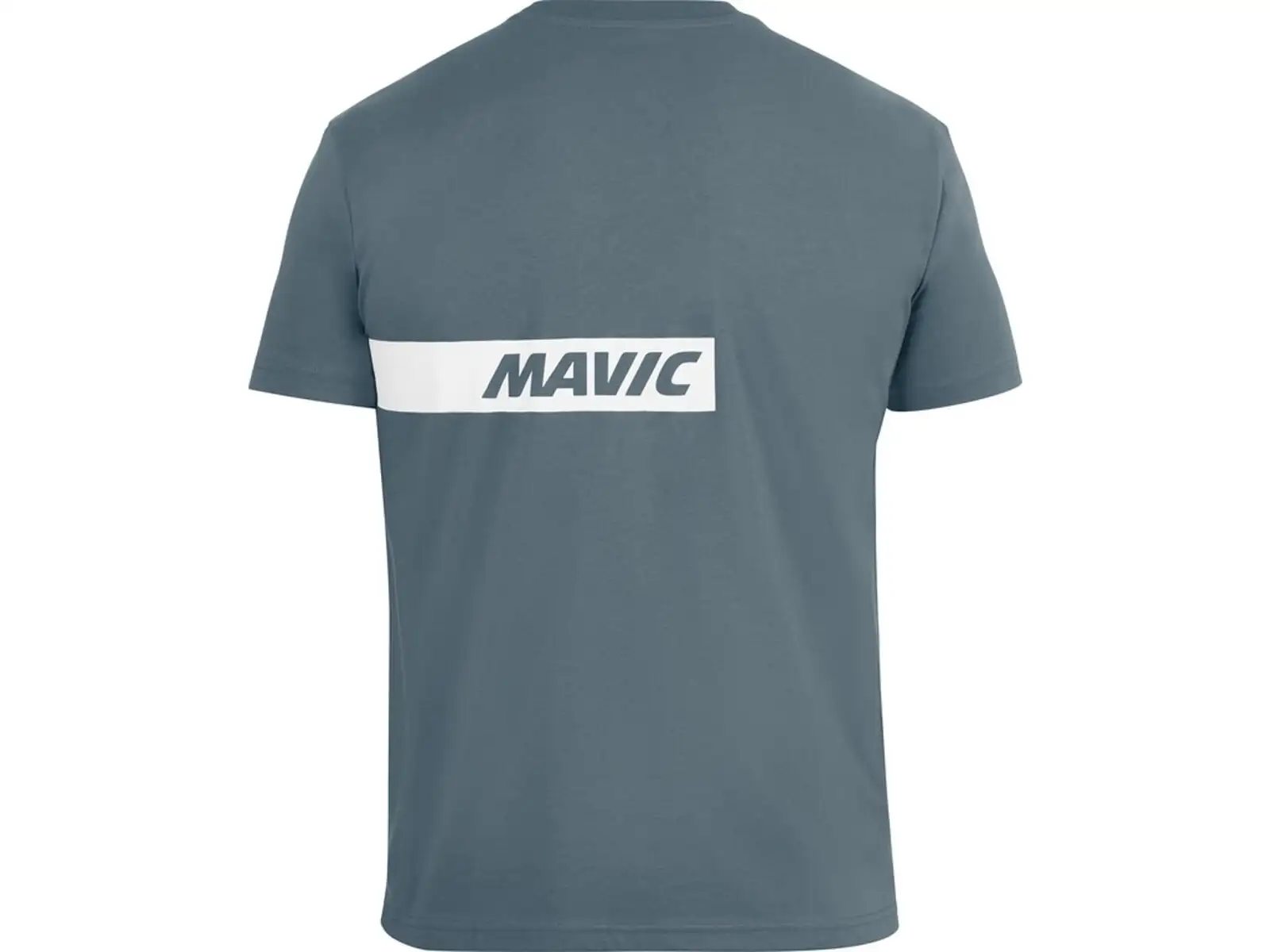 Mavic Corporate Stripe męska koszulka krótki rękaw Orion Blue/Off White