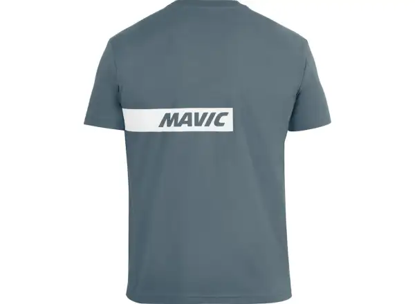 Mavic Corporate Stripe męska koszulka krótki rękaw Orion Blue/Off White