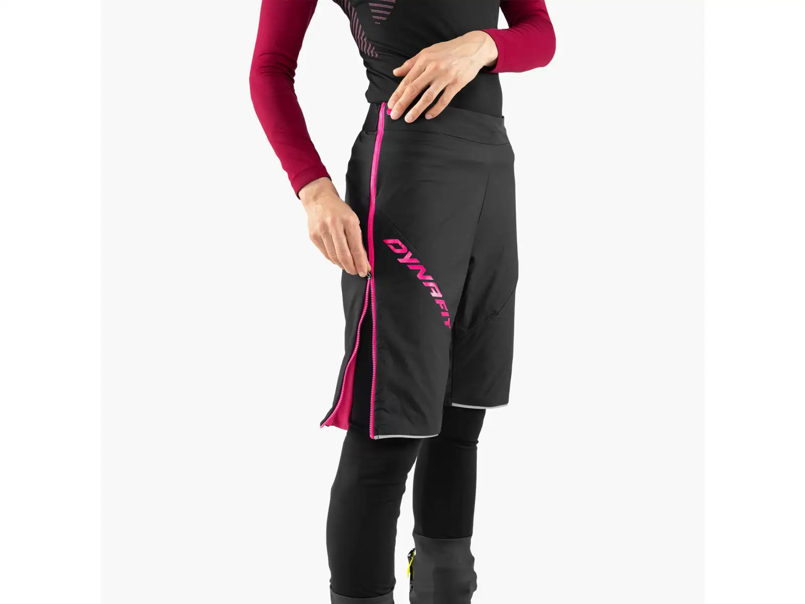 Dynafit Mezzalama Polartec Alpha damskie szorty Blueberry Marine