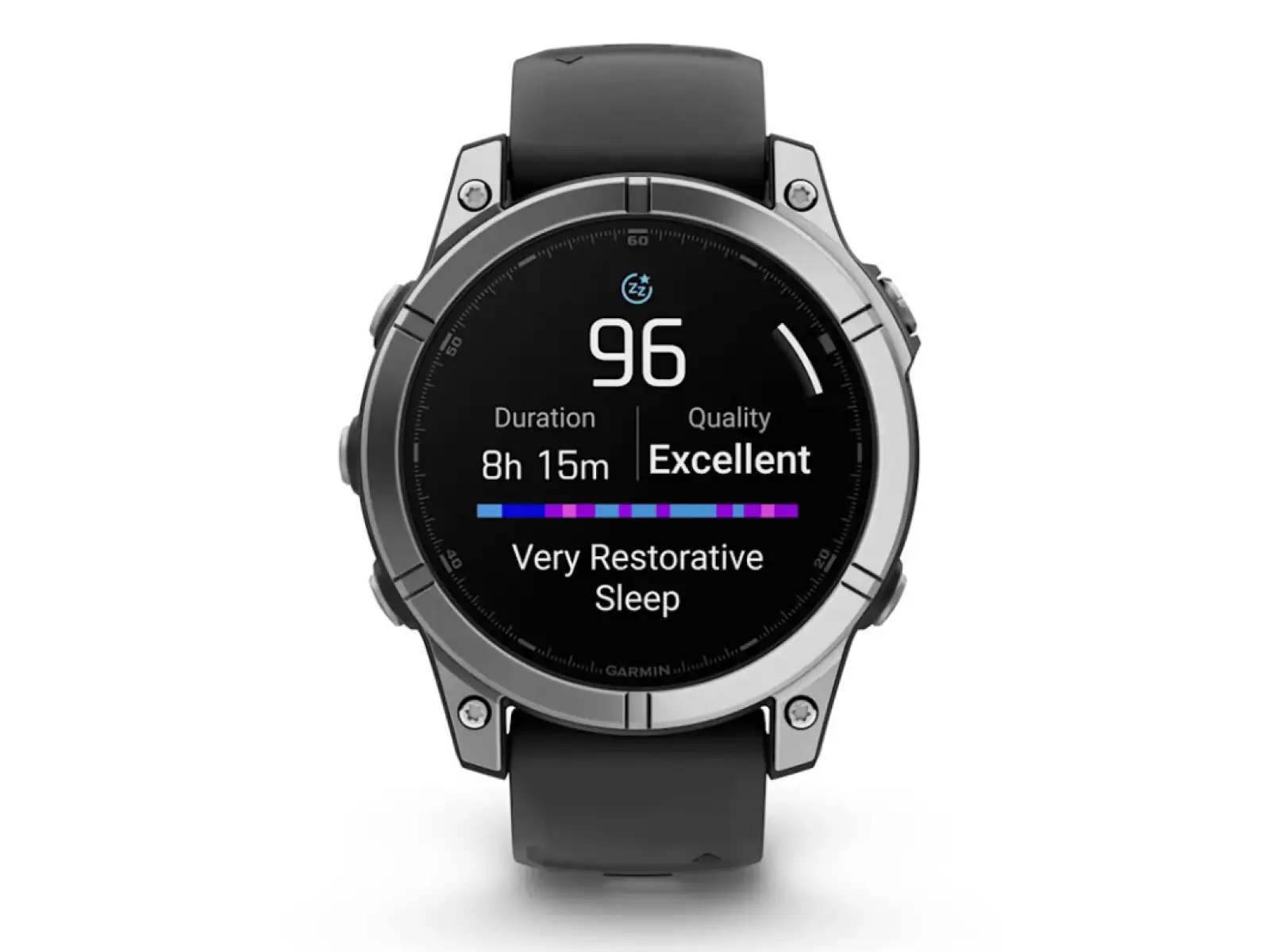 Garmin fenix E - 47 mm AMOLED inteligentny zegarek Slate Grey Steel