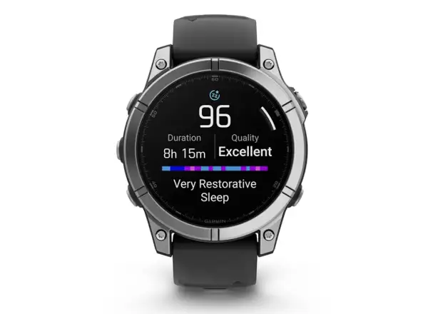 Garmin fenix E - 47 mm AMOLED inteligentny zegarek Slate Grey Steel