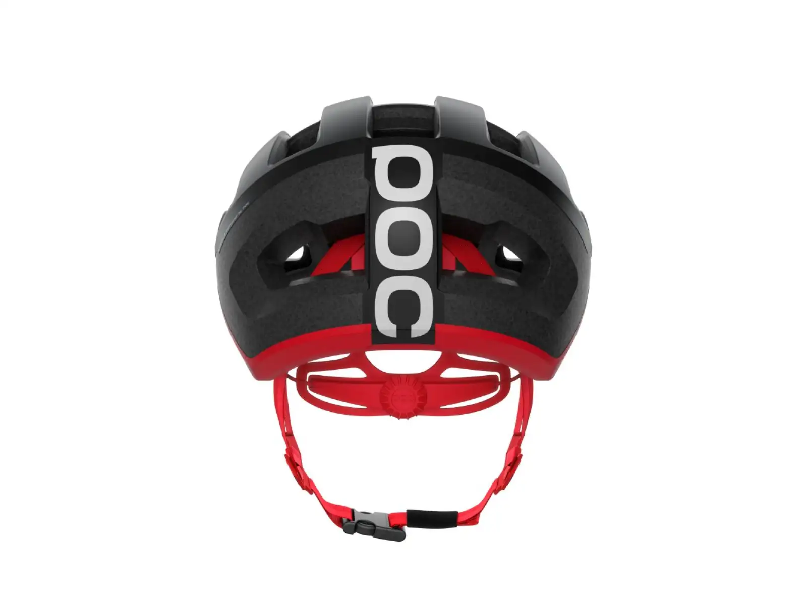 POC Omne Lite kask Uranium Black/Prismane Red Matt