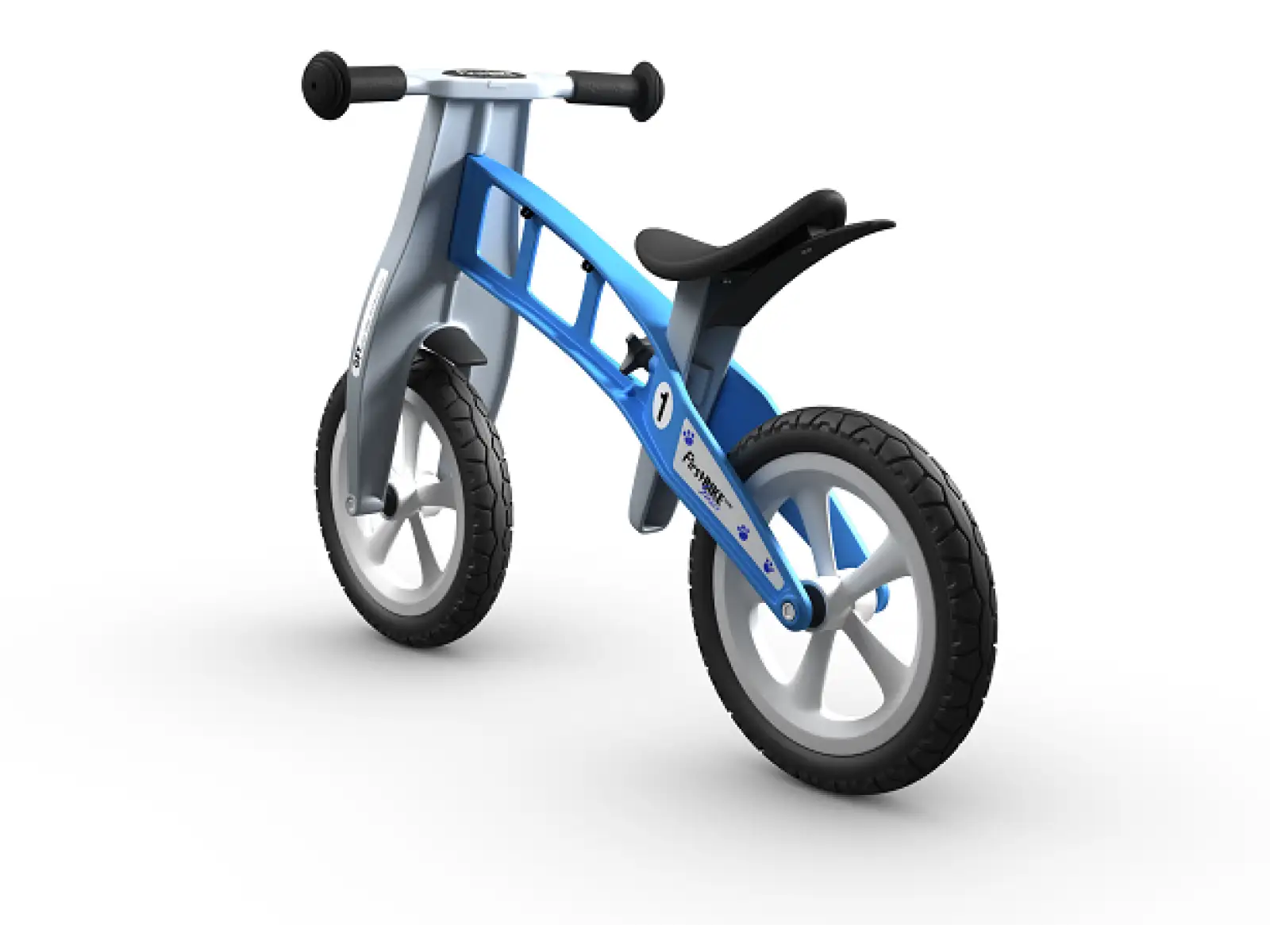 First Bike BASIC LIGHT BLUE rowerek biegowy dla dzieci bez hamulca