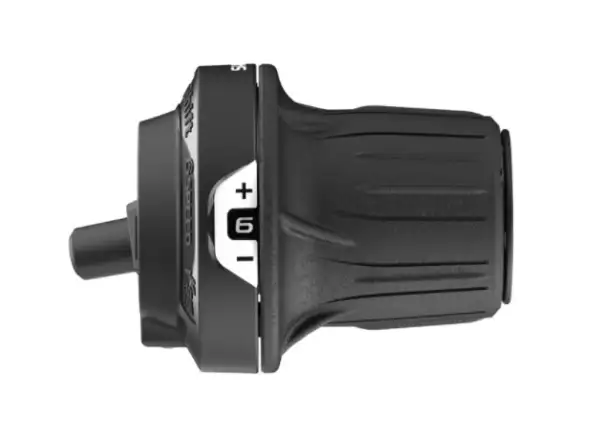 Shimano Tourney RV200 Revoshift 6sp. obrotowa zmiana prawa czarna