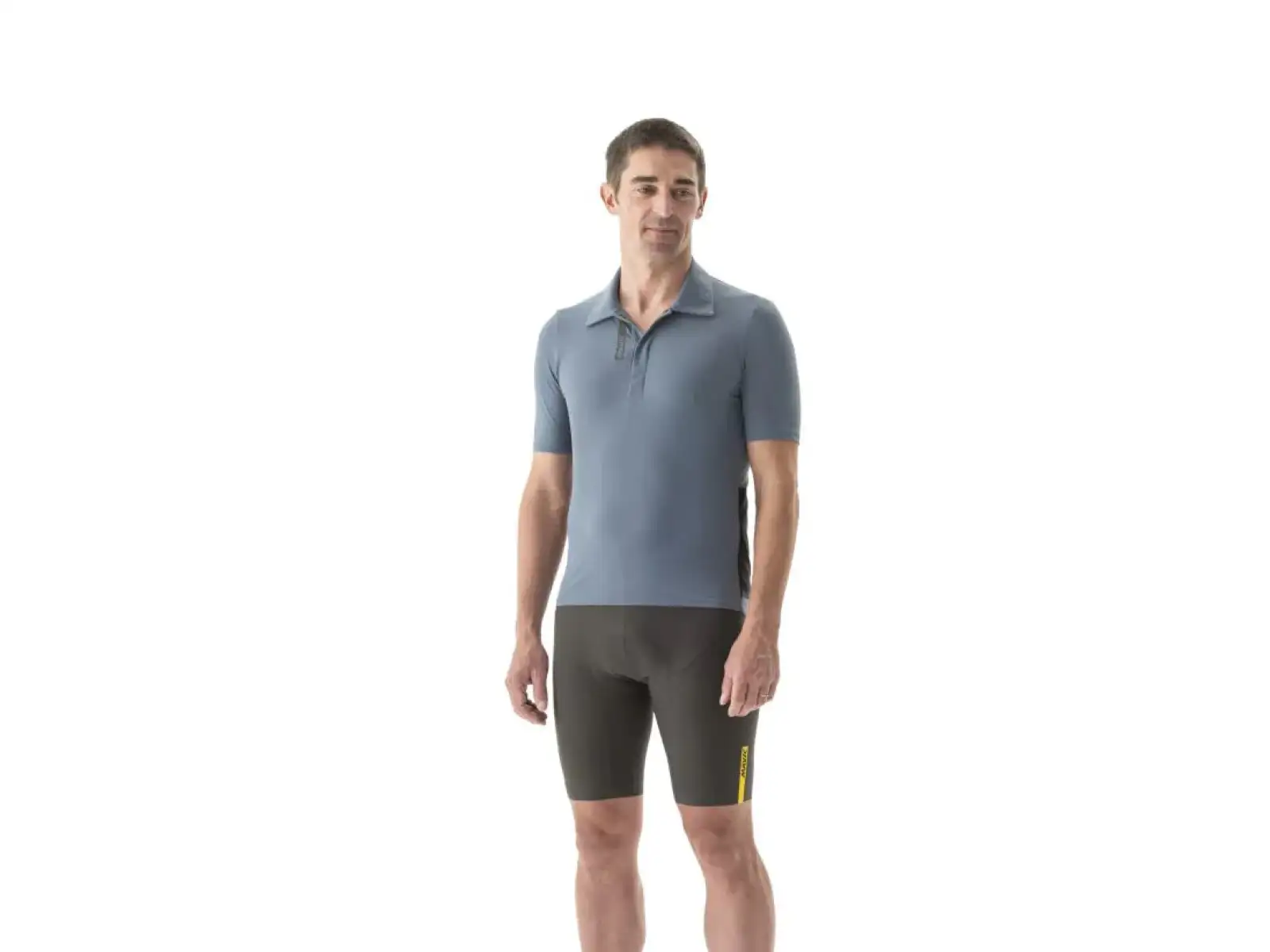 Mavic Allroad Polo męska koszulka z krótkim rękawem Orion Blue WZÓR