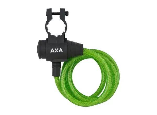 AXA Zipp 120/8 zamek kluczowy zielona