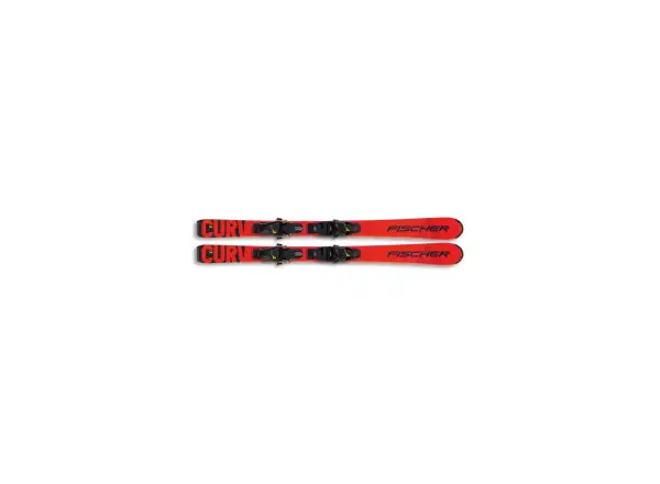 Fischer THE CURV JR SLR + FJ4 AC SLR juniorskie zestaw narciarski zjazdowy 21/22