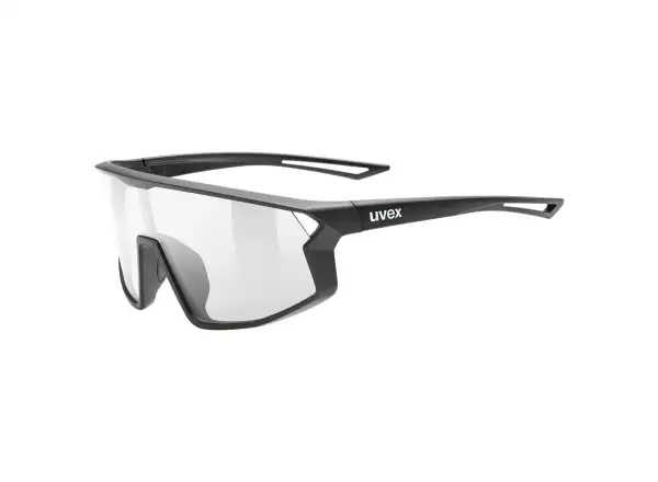 Uvex Skyryse JR. dziecięce okulary Black MAtt/Clear