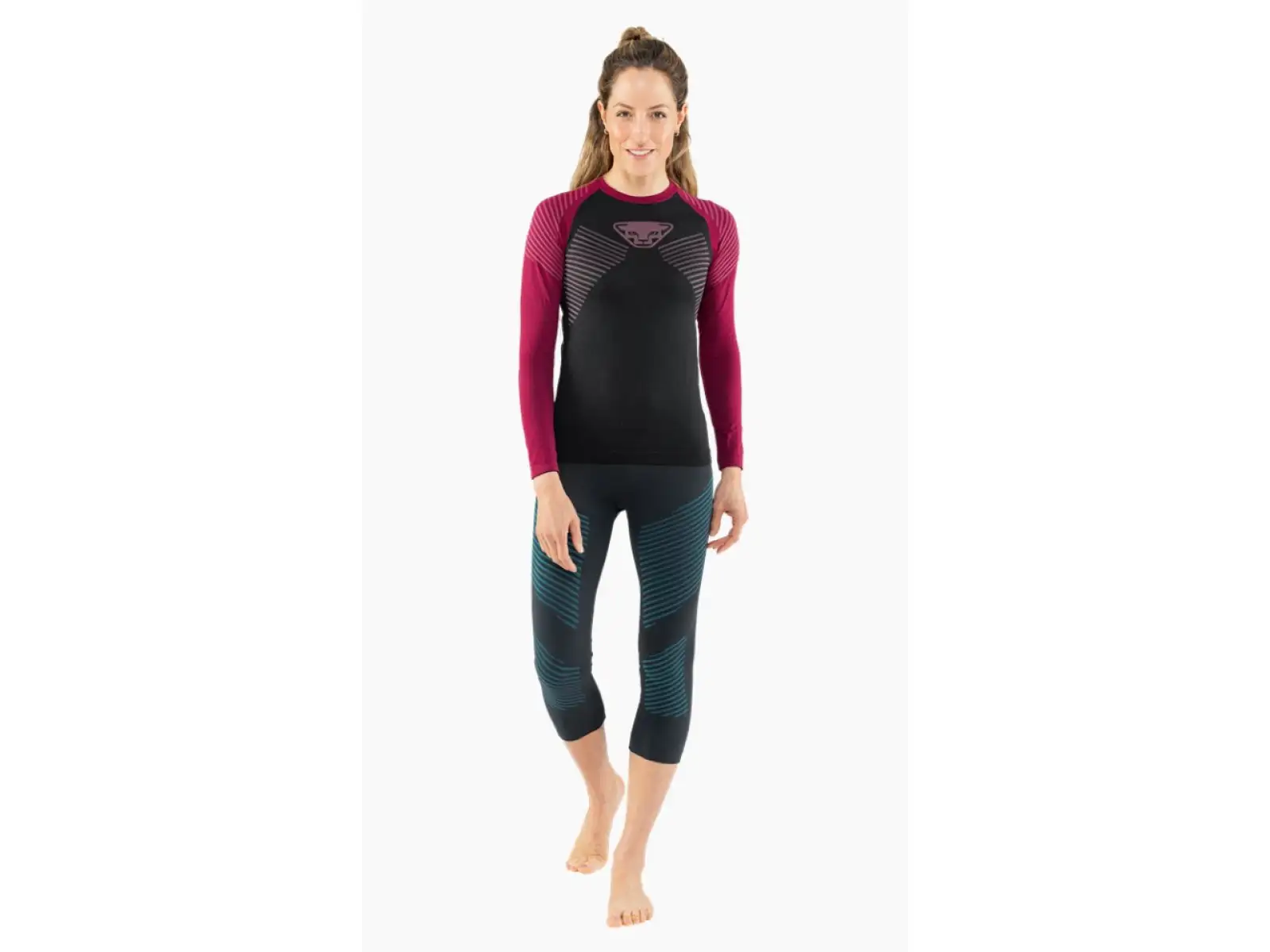 Dynafit Speed Dryarn damskie 3/4 spodnie Blueberry/Marine Blue