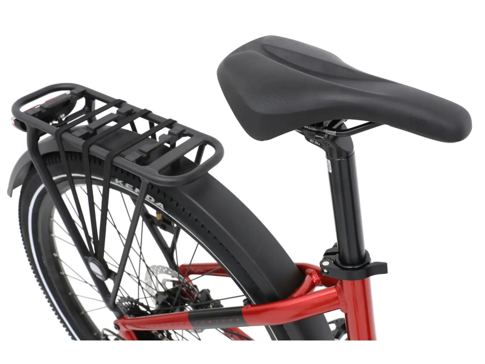 APACHE Rio Grande 3 MX 720 Wh rower elektryczny z niskim przekrokiem czerwony